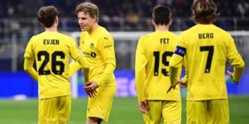 بودو جليمت يُقصي إنتر ميلان من ملحق الأبطال