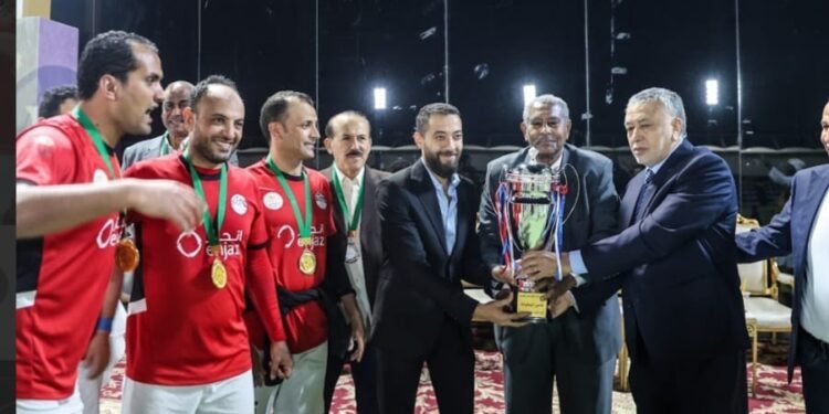 منتخب مصر يتوج بكأس الراحل عثمان صابر 1 الجاليات 1
