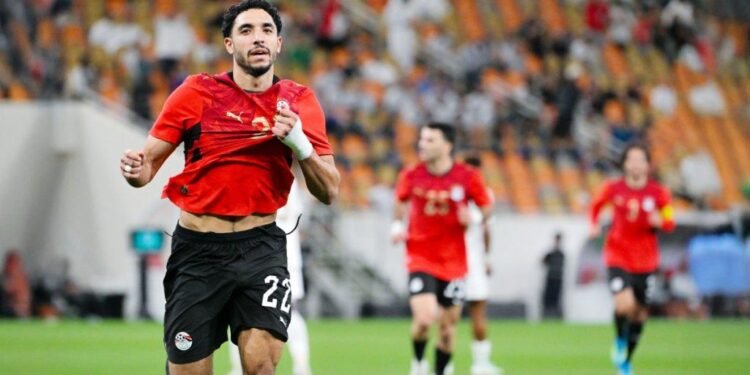 رباعية مصرية تصدم الأخضر في بروفة المونديال 1 egept