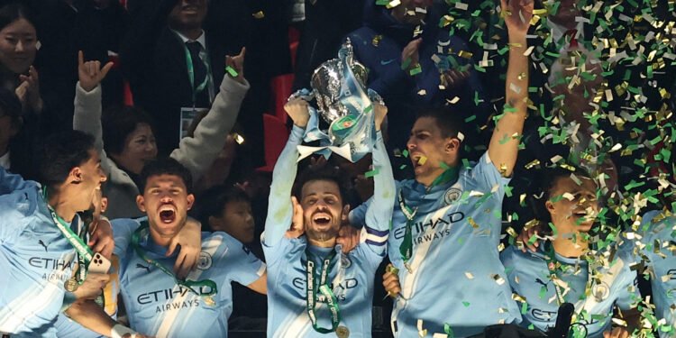 السيتي يتوّج بكأس الرابطة ويؤكد عقدته لأرسنال 1 kas