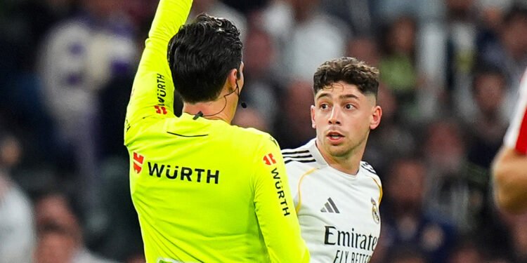 الحكام تؤيد طرد فالفيردي وتصدم ريال مدريد 1 riyal 1