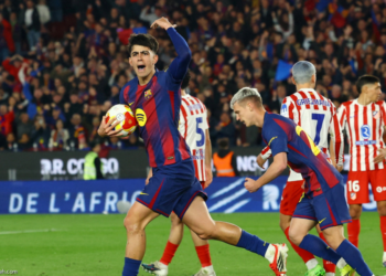 أتلتيكو إلى نهائي كأس ملك اسبانيا بعد ملحمة كامب نو 1 برشلونة