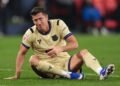 PAMPLONA, SPAIN - MAY 02: Robert Lewandowski of FC Barcelona reacts during the LaLiga EA Sports match between CA Osasuna and FC Barcelona at Estadio El Sadar on May 02, 2026 in Pamplona, Spain. (Photo by Juan Manuel Serrano Arce/Getty Images) PAMPLONA, SPAIN - MAY 02: Robert Lewandowski of FC Barcelona reacts during the LaLiga EA Sports match between CA Osasuna and FC Barcelona at Estadio El Sadar on May 02, 2026 in Pamplona, Spain. (Photo by Juan Manuel Serrano Arce/Getty Images)